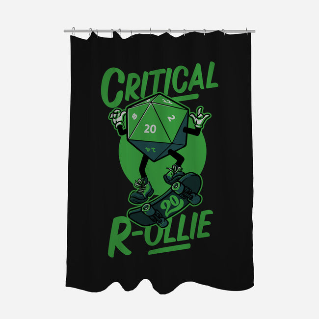 Critical R-ollie-None-Polyester-Shower Curtain-Studio Mootant