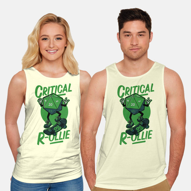 Critical R-ollie-Unisex-Basic-Tank-Studio Mootant