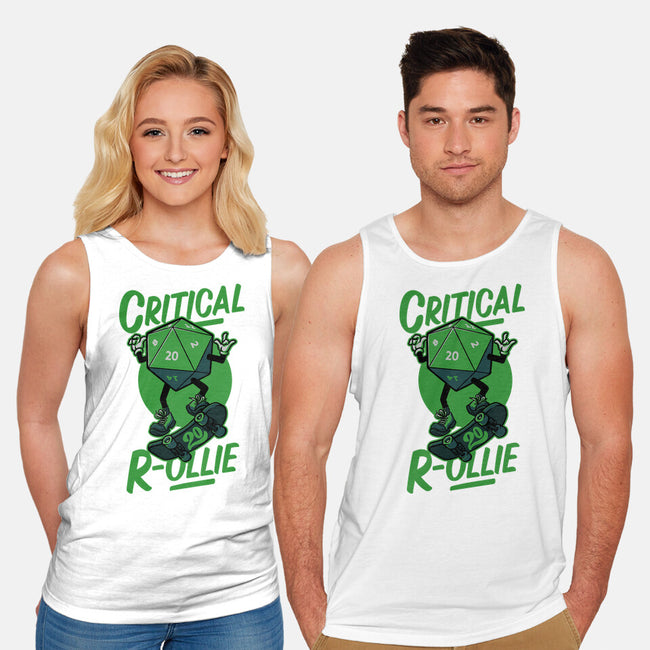 Critical R-ollie-Unisex-Basic-Tank-Studio Mootant