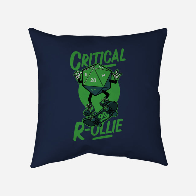 Critical R-ollie-None-Non-Removable Cover w Insert-Throw Pillow-Studio Mootant