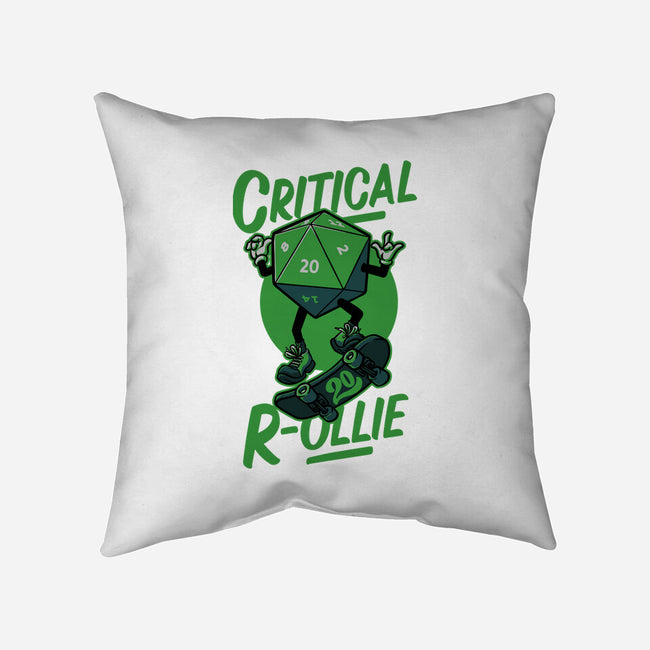 Critical R-ollie-None-Non-Removable Cover w Insert-Throw Pillow-Studio Mootant