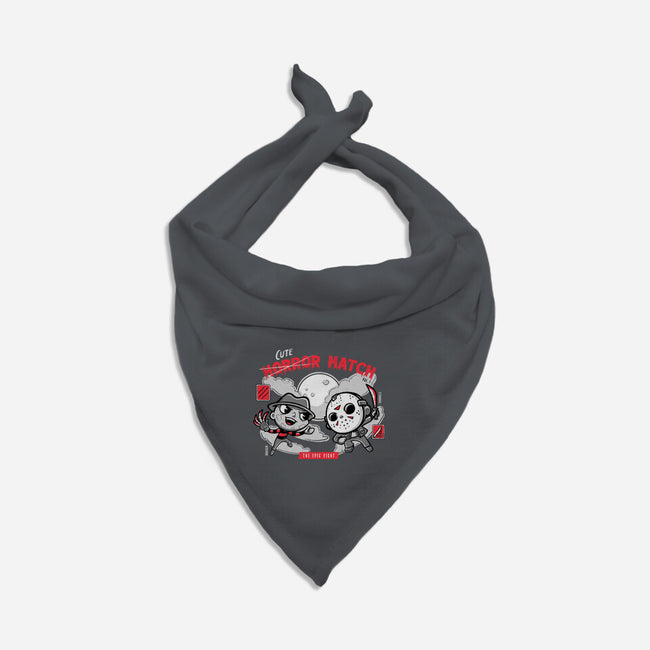 Cute Horror Match-Dog-Bandana-Pet Collar-Ca Mask