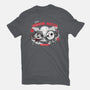 Cute Horror Match-Mens-Heavyweight-Tee-Ca Mask