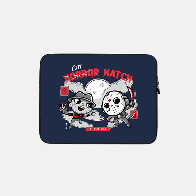 Cute Horror Match-None-Zippered-Laptop Sleeve-Ca Mask