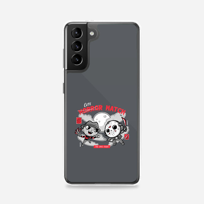 Cute Horror Match-Samsung-Snap-Phone Case-Ca Mask