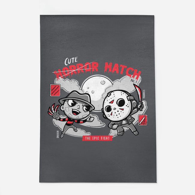Cute Horror Match-None-Indoor-Rug-Ca Mask
