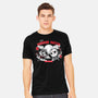 Cute Horror Match-Mens-Heavyweight-Tee-Ca Mask