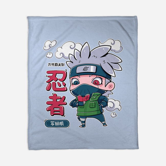 Cute Kakashi-None-Fleece-Blanket-Ca Mask