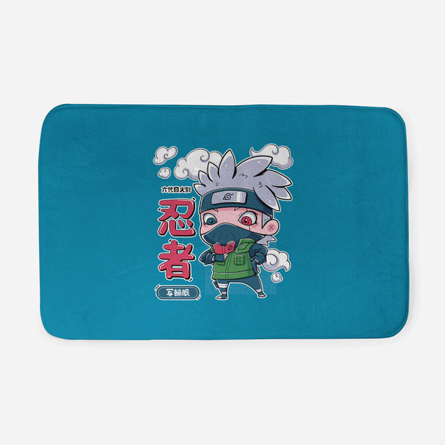 Cute Kakashi-None-Memory Foam-Bath Mat-Ca Mask