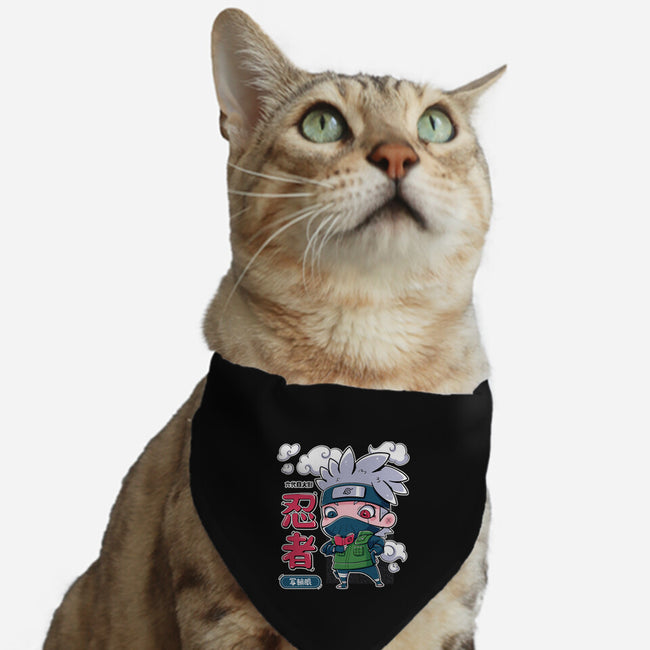 Cute Kakashi-Cat-Adjustable-Pet Collar-Ca Mask