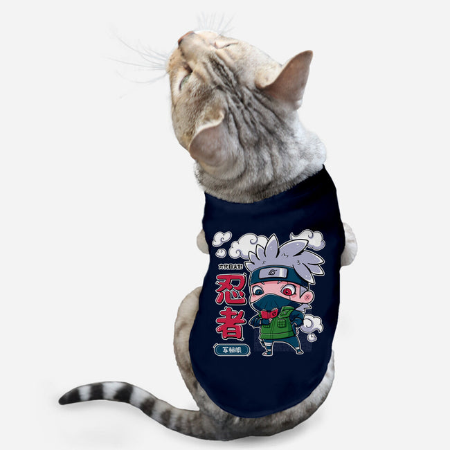 Cute Kakashi-Cat-Basic-Pet Tank-Ca Mask