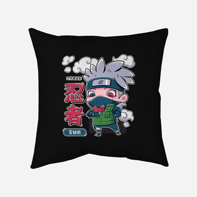 Cute Kakashi-None-Non-Removable Cover w Insert-Throw Pillow-Ca Mask