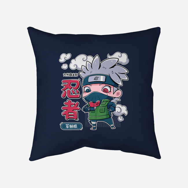 Cute Kakashi-None-Non-Removable Cover w Insert-Throw Pillow-Ca Mask