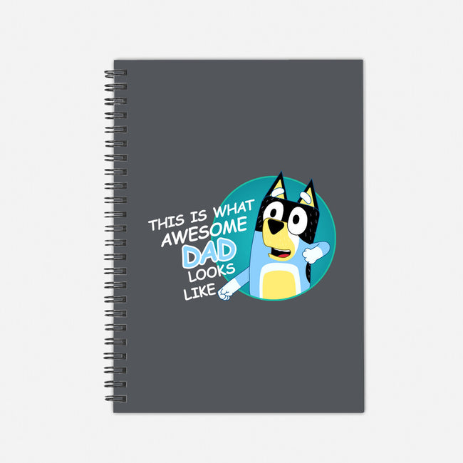 Awesome Dad-None-Dot Grid-Notebook-MaxoArt