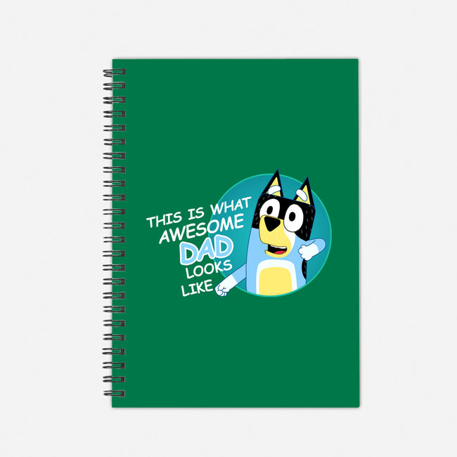 Awesome Dad-None-Dot Grid-Notebook-MaxoArt