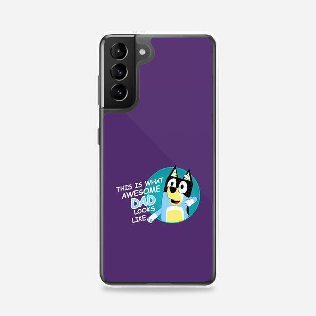 Awesome Dad-Samsung-Snap-Phone Case-MaxoArt