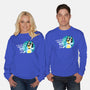 Awesome Dad-Unisex-Crew Neck-Sweatshirt-MaxoArt