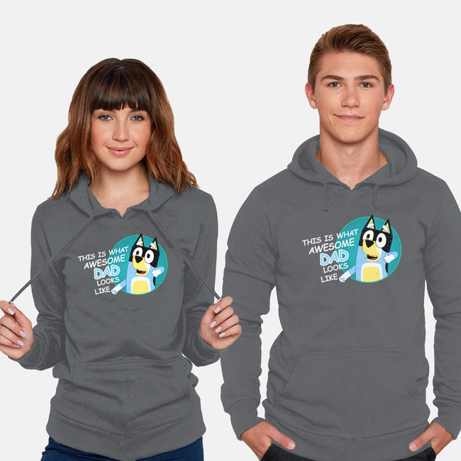 Awesome Dad-Unisex-Pullover-Sweatshirt-MaxoArt