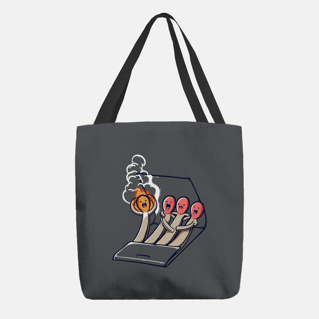 Don't Play With Fire-None-Basic Tote-Bag-Xentee