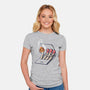 Don't Play With Fire-Womens-Fitted-Tee-Xentee