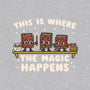 Where The Magic Happens-Unisex-Pullover-Sweatshirt-Weird & Punderful