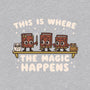 Where The Magic Happens-Baby-Basic-Onesie-Weird & Punderful