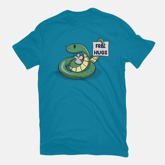 Hugs Are Free-Unisex-Basic-Tee-Claudia