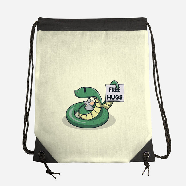 Hugs Are Free-None-Drawstring-Bag-Claudia