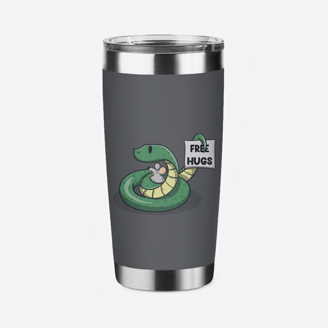 Hugs Are Free-None-Stainless Steel Tumbler-Drinkware-Claudia