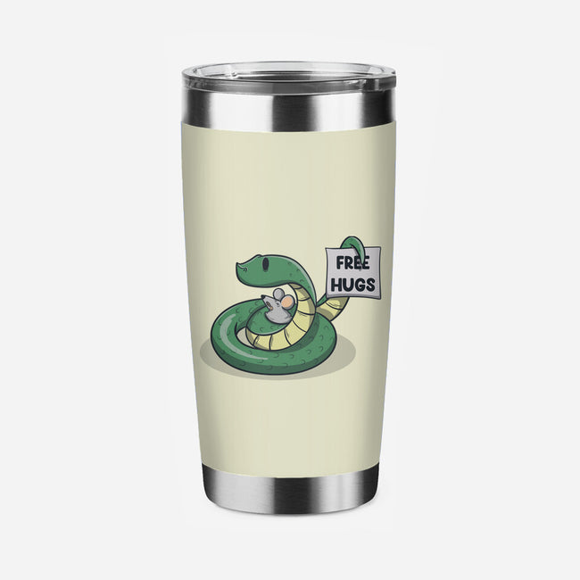 Hugs Are Free-None-Stainless Steel Tumbler-Drinkware-Claudia