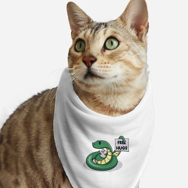 Hugs Are Free-Cat-Bandana-Pet Collar-Claudia