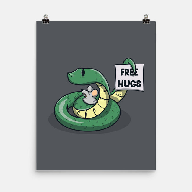 Hugs Are Free-None-Matte-Poster-Claudia
