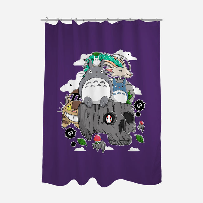 Spirit Island-None-Polyester-Shower Curtain-Tri haryadi