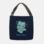 Hello Alien-None-Adjustable Tote-Bag-xMorfina