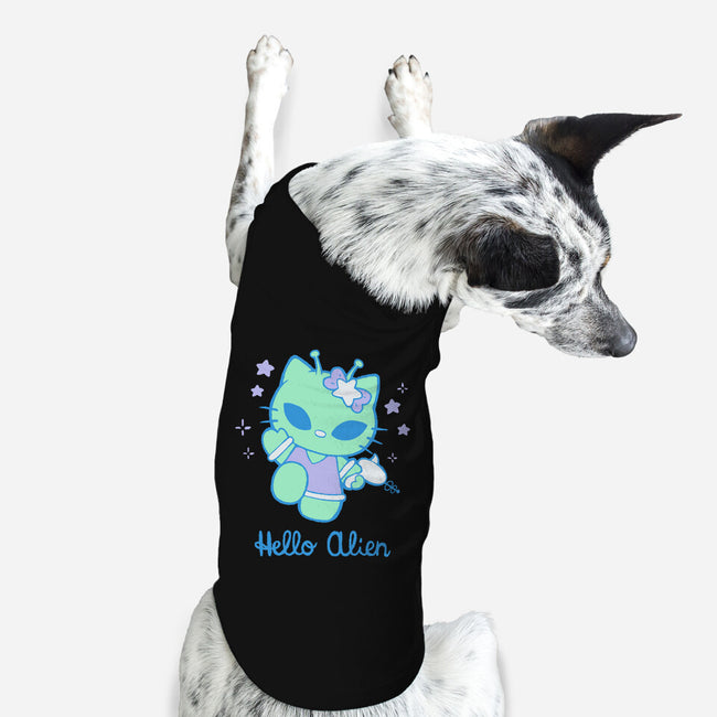 Hello Alien-Dog-Basic-Pet Tank-xMorfina