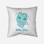 Hello Alien-None-Non-Removable Cover w Insert-Throw Pillow-xMorfina