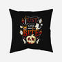 One Bite-None-Removable Cover-Throw Pillow-Vallina84