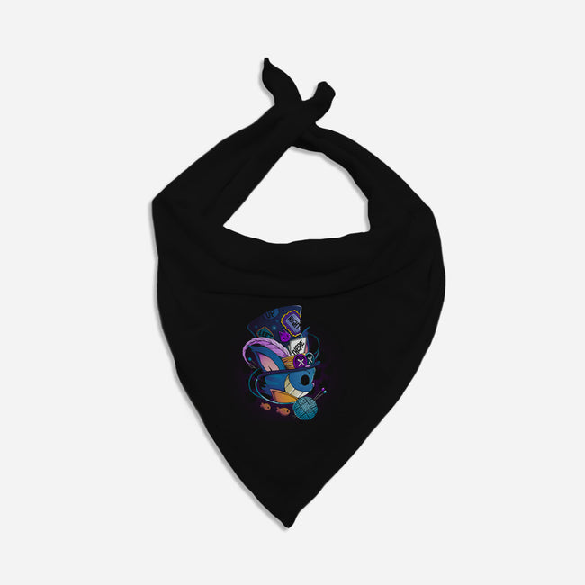 Weird Hatter-Dog-Bandana-Pet Collar-Vallina84