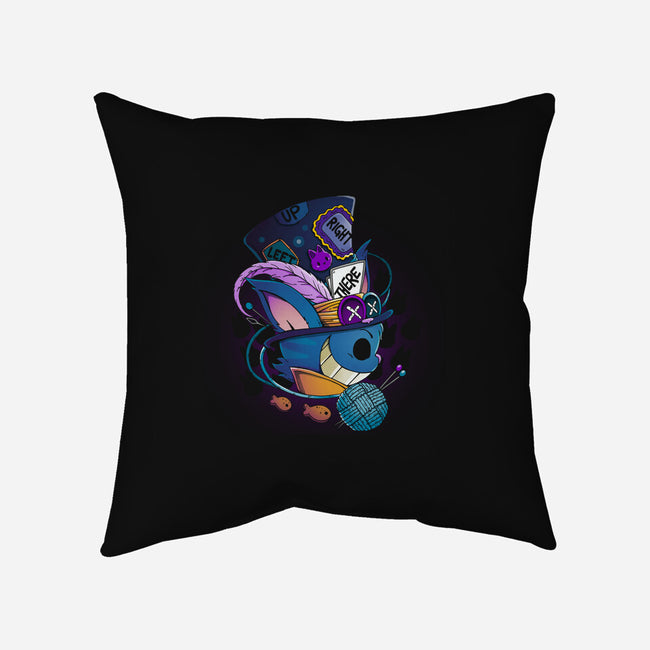 Weird Hatter-None-Non-Removable Cover w Insert-Throw Pillow-Vallina84