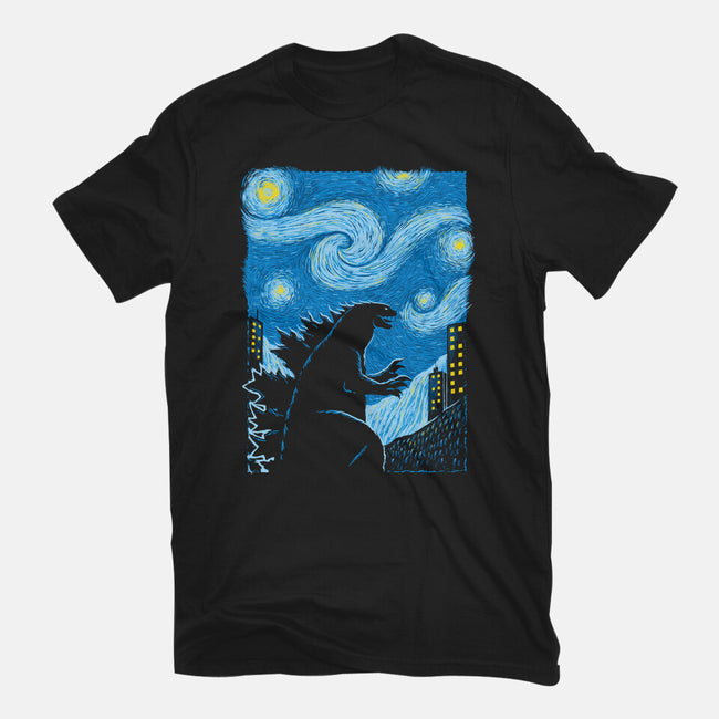 Gogh-Zilla-Unisex-Basic-Tee-Umberto Vicente