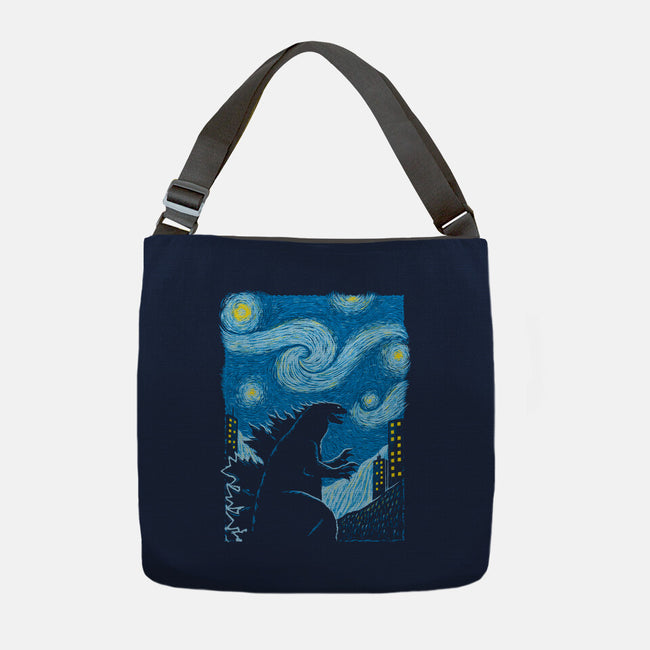 Gogh-Zilla-None-Adjustable Tote-Bag-Umberto Vicente