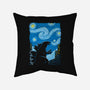 Gogh-Zilla-None-Non-Removable Cover w Insert-Throw Pillow-Umberto Vicente