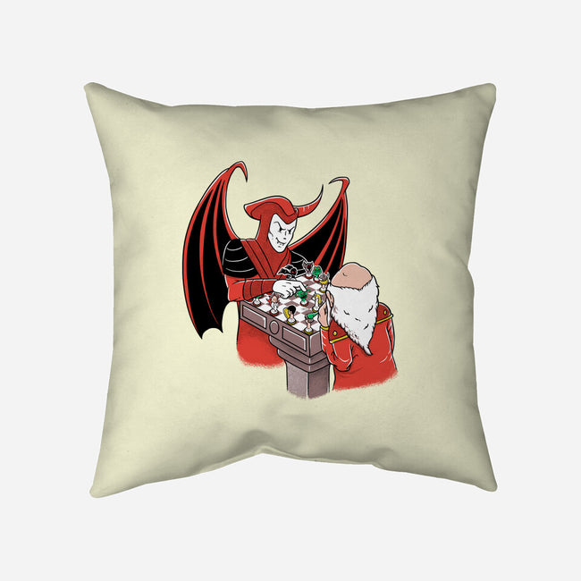 Masters Of Chess-None-Removable Cover-Throw Pillow-Umberto Vicente