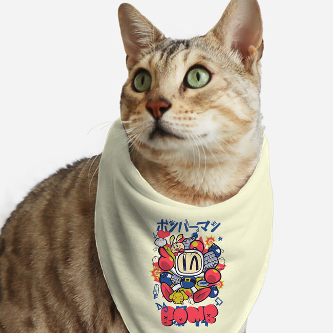 Da Bomb-Cat-Bandana-Pet Collar-Arinesart