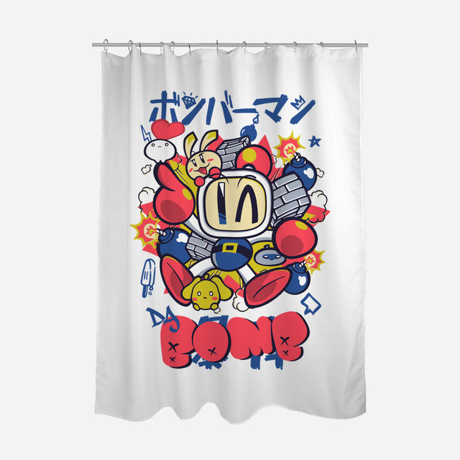 Da Bomb-None-Polyester-Shower Curtain-Arinesart