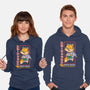 Space Foxey-Unisex-Pullover-Sweatshirt-Arinesart