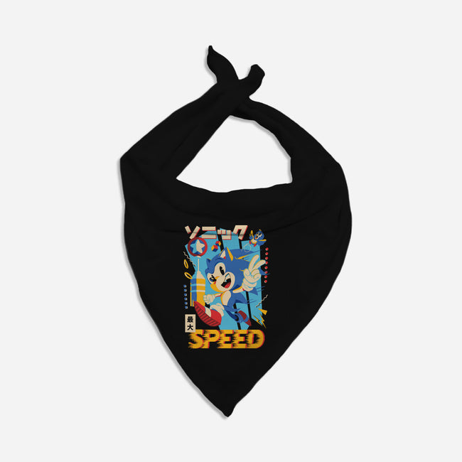 Top Speed-Cat-Bandana-Pet Collar-Arinesart