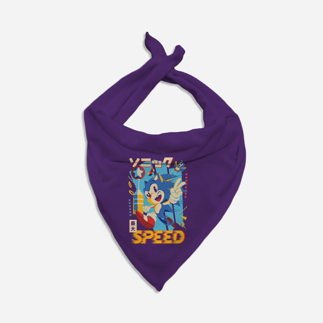 Top Speed-Dog-Bandana-Pet Collar-Arinesart