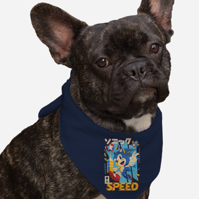 Top Speed-Dog-Bandana-Pet Collar-Arinesart