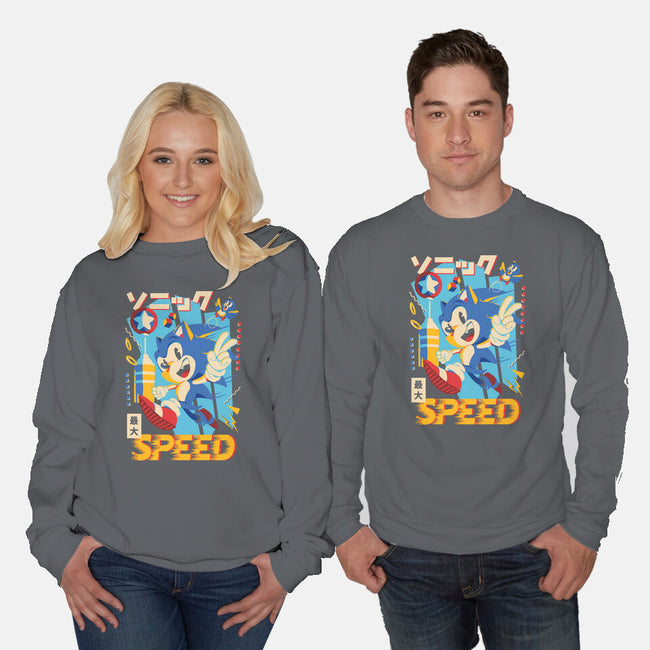 Top Speed-Unisex-Crew Neck-Sweatshirt-Arinesart